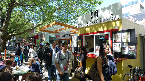 Food carts in Portland, Oregon