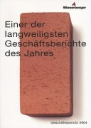 Wienerberger GeschÃ¤ftsbericht; Quelle: indiskretion ehrensache