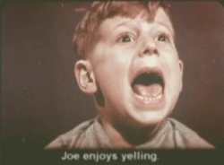 Yelling Joe