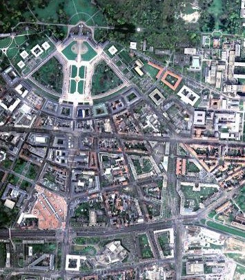 Downtown Karlsruhe on Google Maps