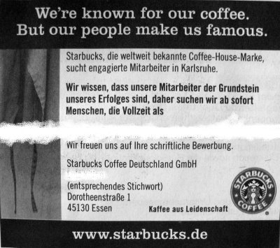 Starbucks Karlsruhe