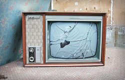 Broken Television