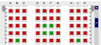 Lufthansa Seat Selection