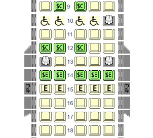 NWA Seat Selection