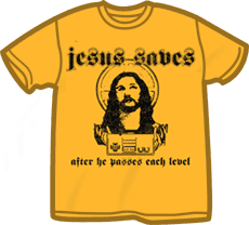Jesus saves t-shirt